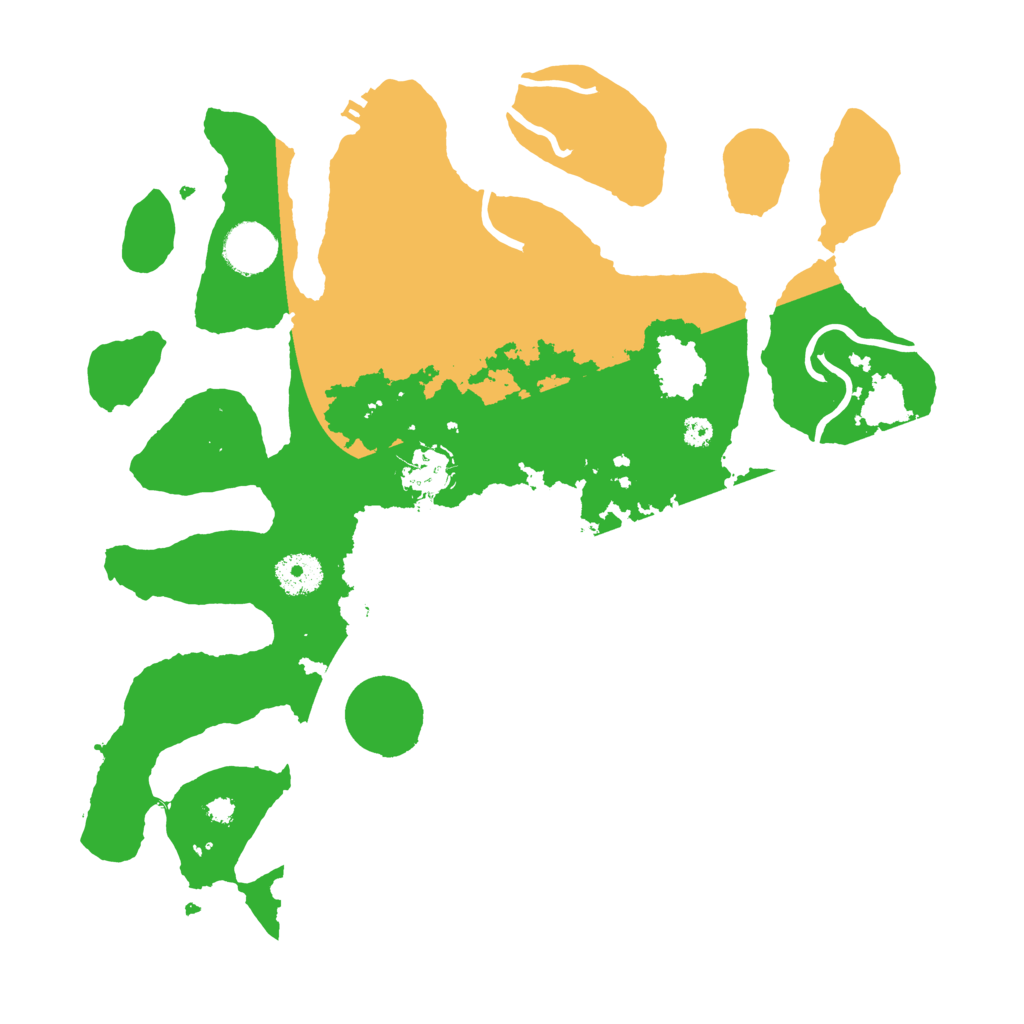 Biome Rust Map: Procedural Map, Size: 3500, Seed: 5344769