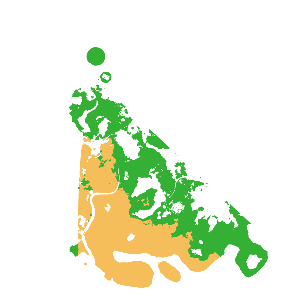 Biome Rust Map: Procedural Map, Size: 4500, Seed: 1355870