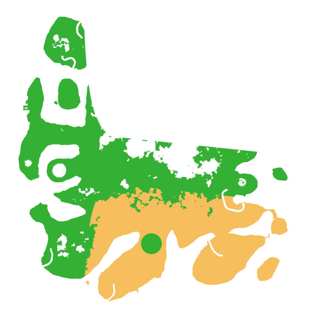 Biome Rust Map: Procedural Map, Size: 4000, Seed: 67569708