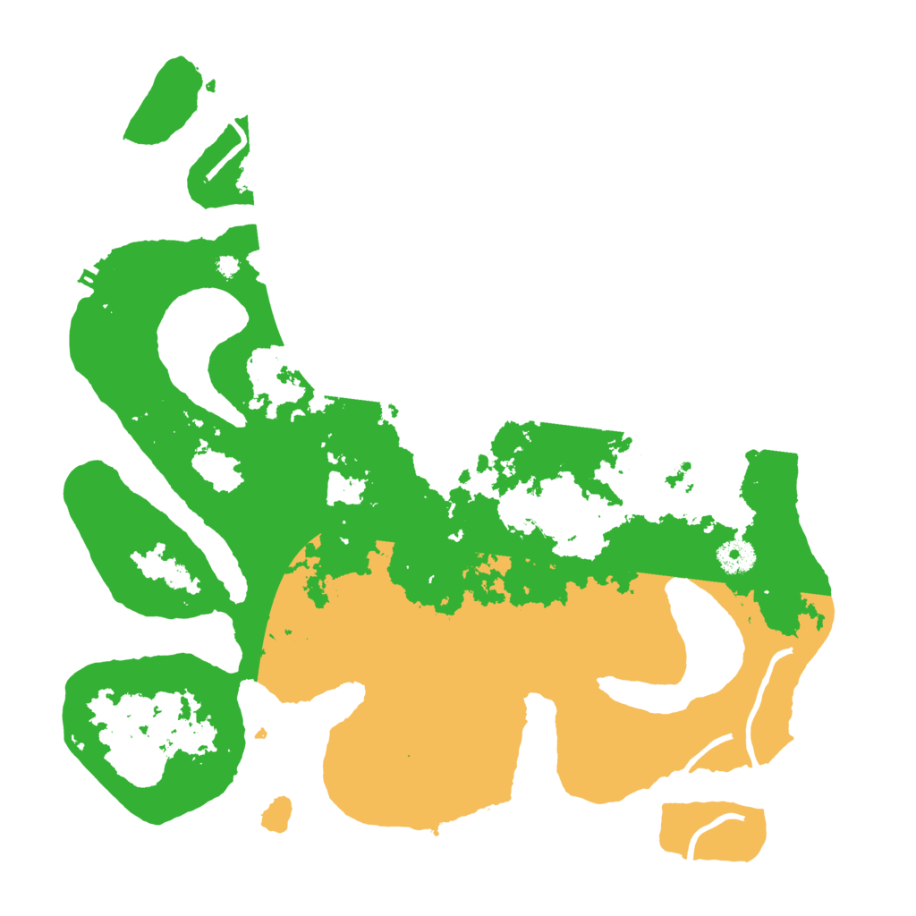 Biome Rust Map: Procedural Map, Size: 3800, Seed: 2249015