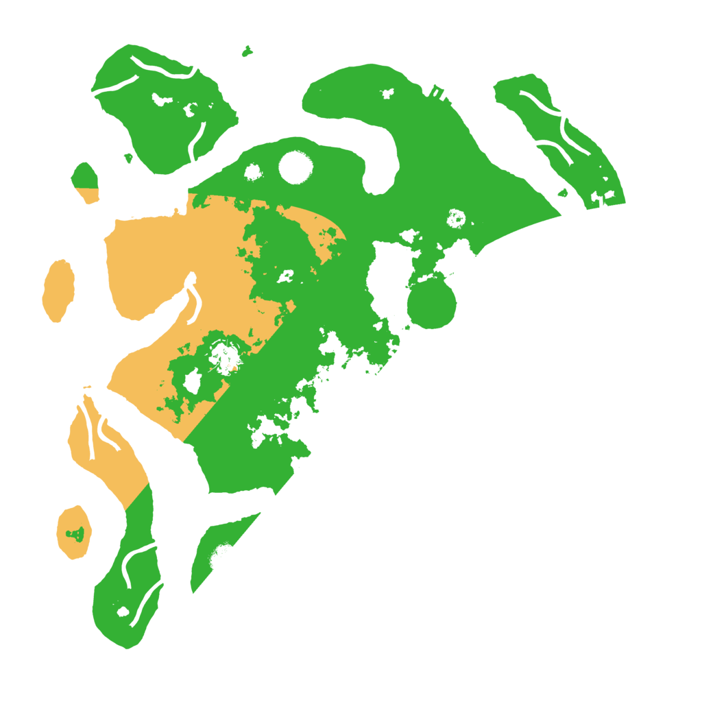 Biome Rust Map: Procedural Map, Size: 3800, Seed: 5365719