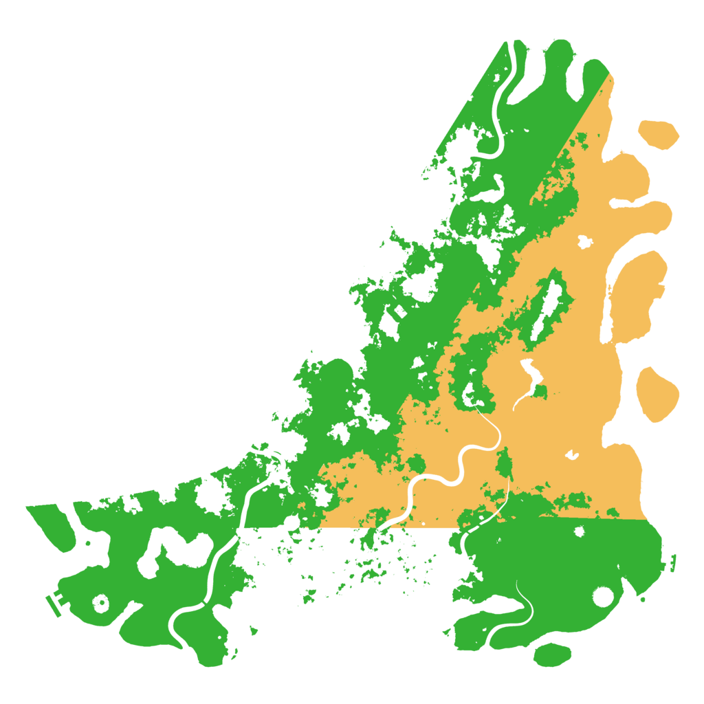 Biome Rust Map: Procedural Map, Size: 6000, Seed: 123059680