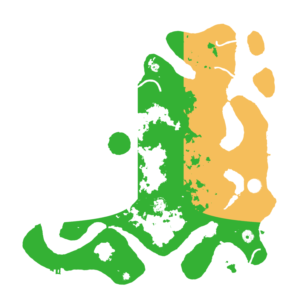 Biome Rust Map: Procedural Map, Size: 3800, Seed: 5527630