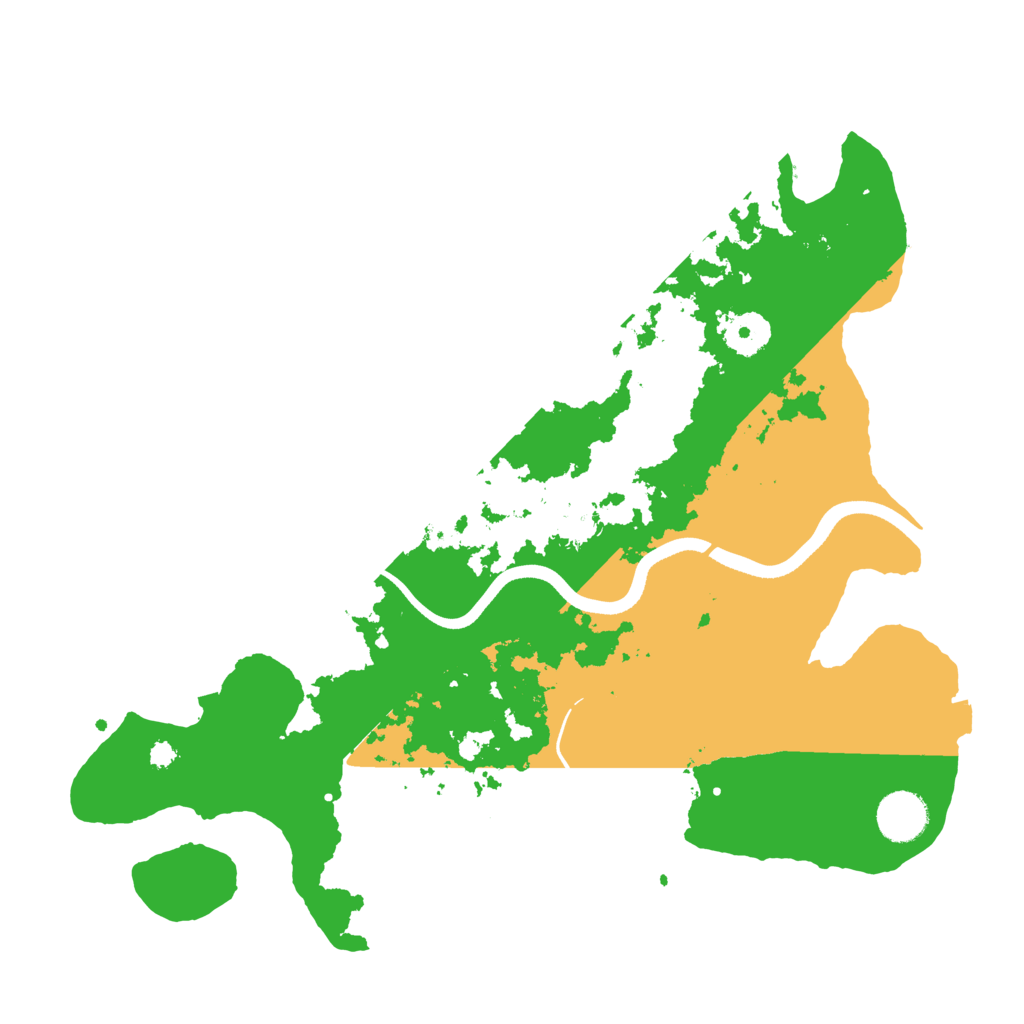 Biome Rust Map: Procedural Map, Size: 3550, Seed: 179759