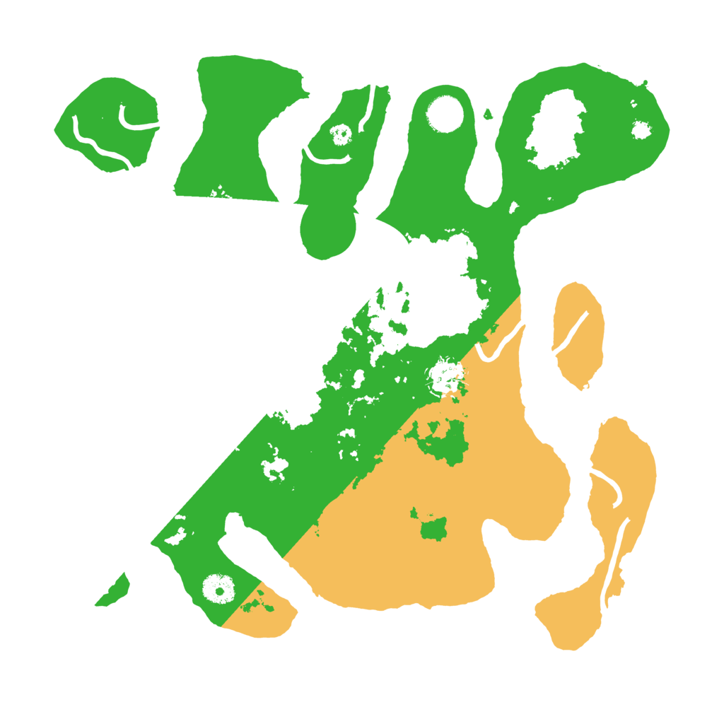 Biome Rust Map: Procedural Map, Size: 3500, Seed: 3276905