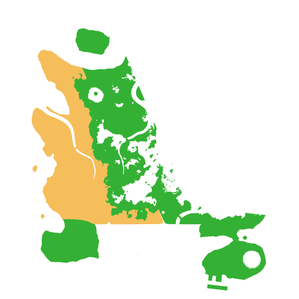 Biome Rust Map: Procedural Map, Size: 3000, Seed: 1786998797