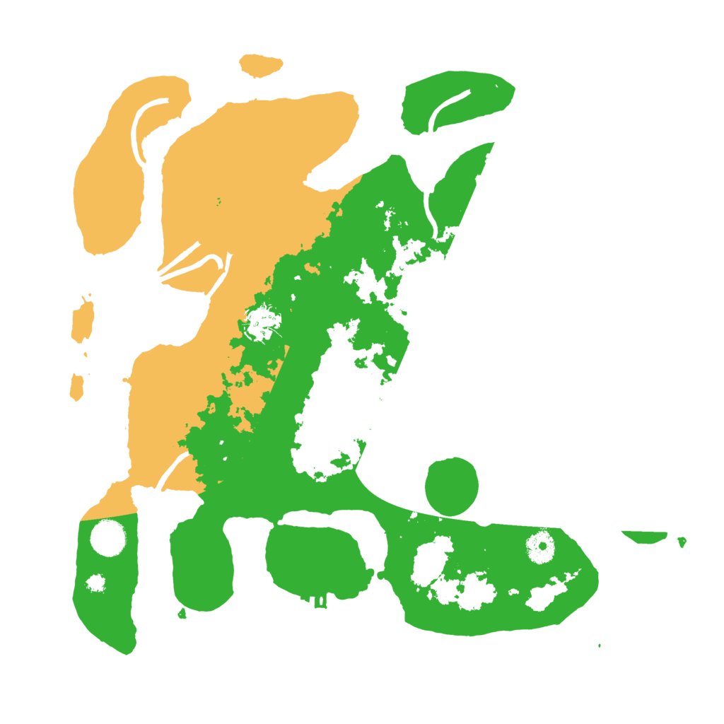 Biome Rust Map: Procedural Map, Size: 3600, Seed: 1369154