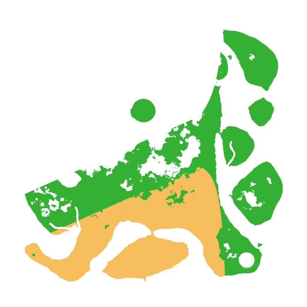 Biome Rust Map: Procedural Map, Size: 3500, Seed: 3357809