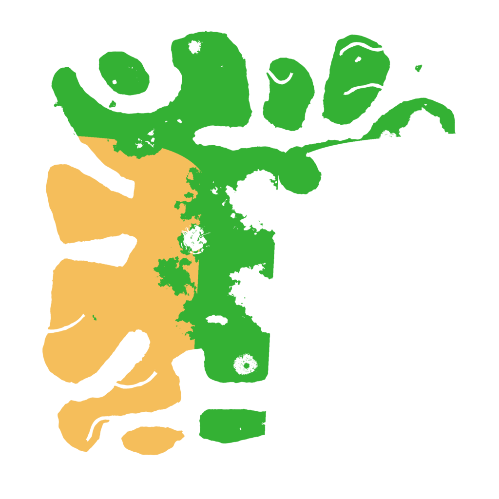 Biome Rust Map: Procedural Map, Size: 3500, Seed: 3119900