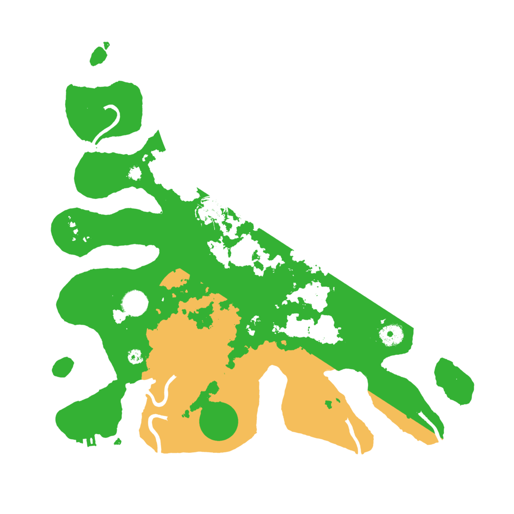 Biome Rust Map: Procedural Map, Size: 3500, Seed: 80085420