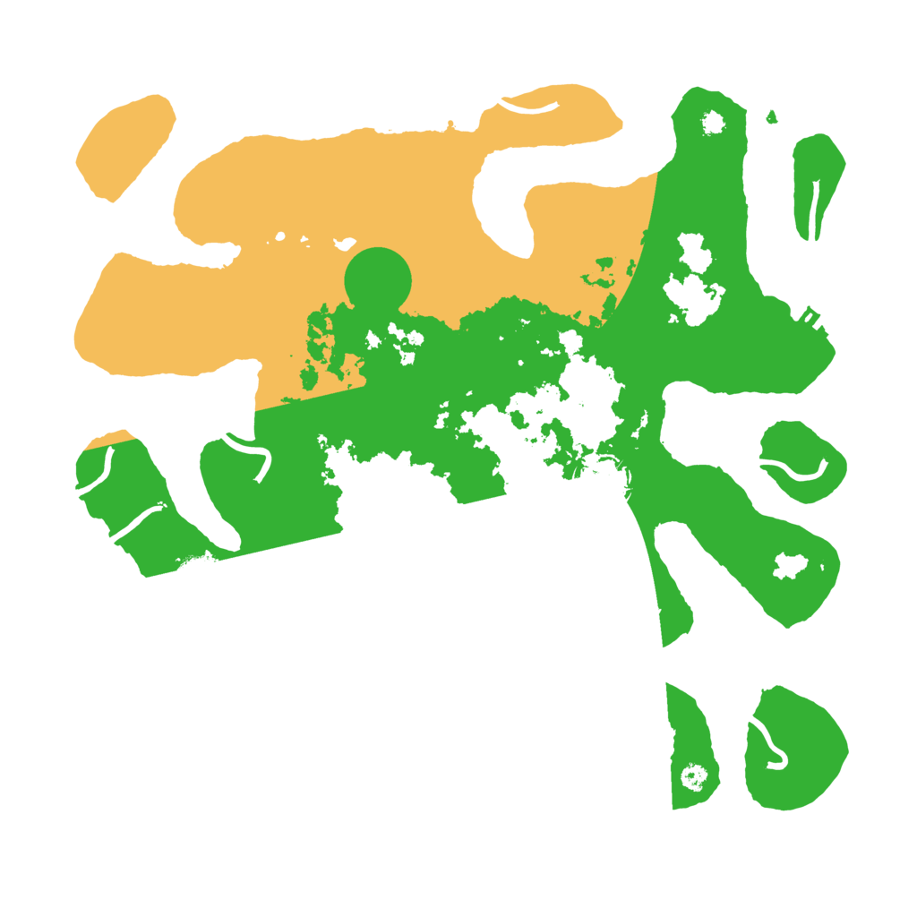 Biome Rust Map: Procedural Map, Size: 3600, Seed: 5032988