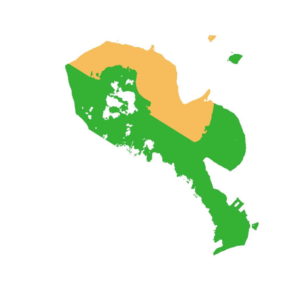 Biome Rust Map: Procedural Map, Size: 2010, Seed: 1131264423