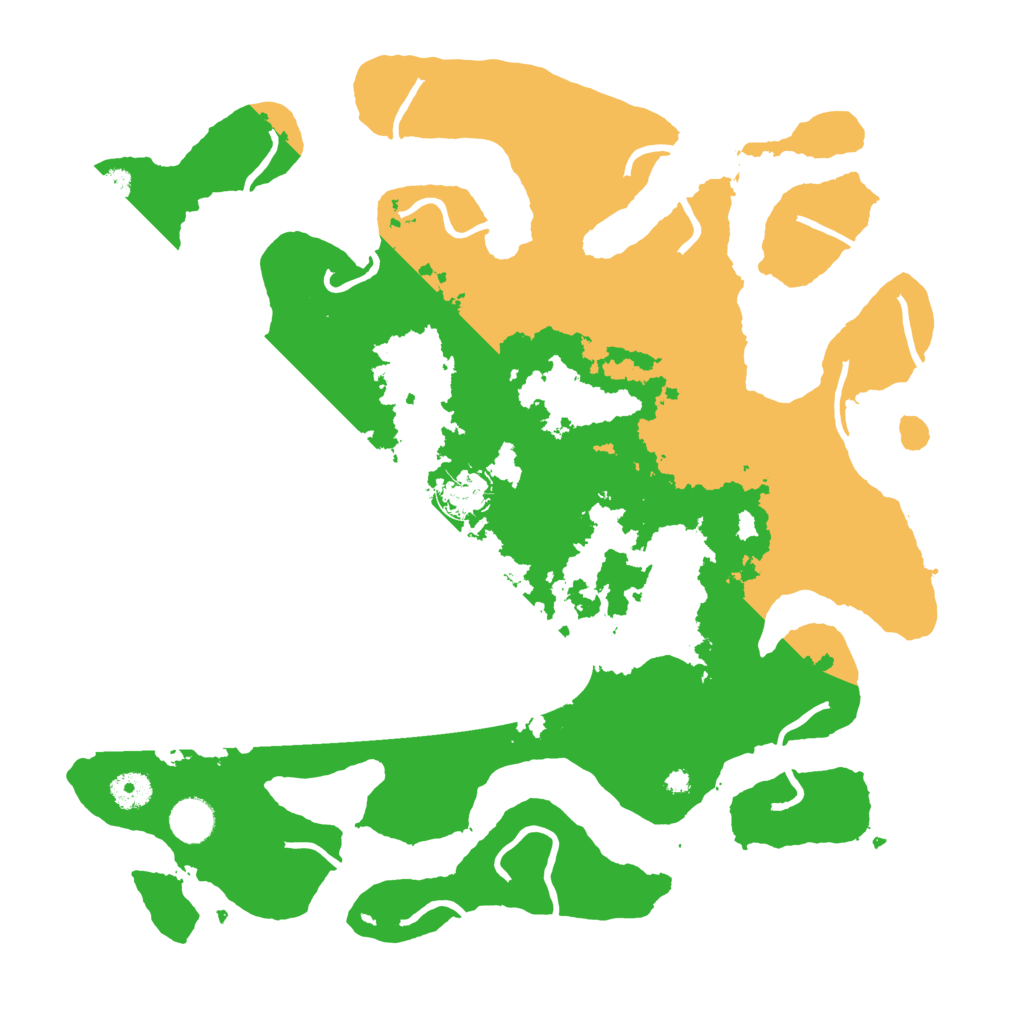 Biome Rust Map: Procedural Map, Size: 4000, Seed: 4090270