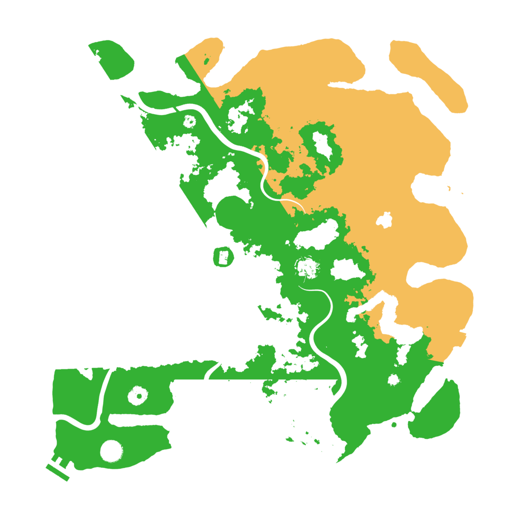 Biome Rust Map: Procedural Map, Size: 4000, Seed: 6417890