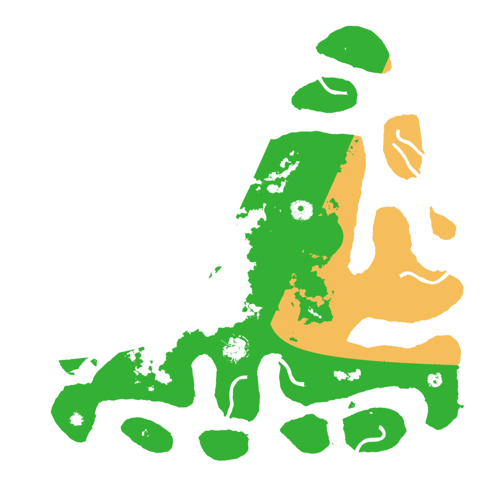 Biome Rust Map: Procedural Map, Size: 3500, Seed: 1965202256