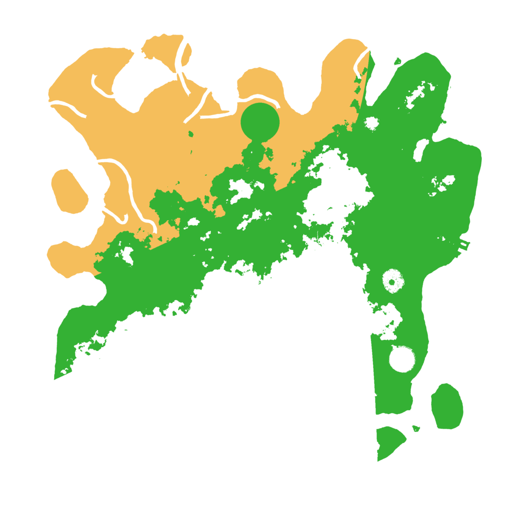 Biome Rust Map: Procedural Map, Size: 3500, Seed: 2090018