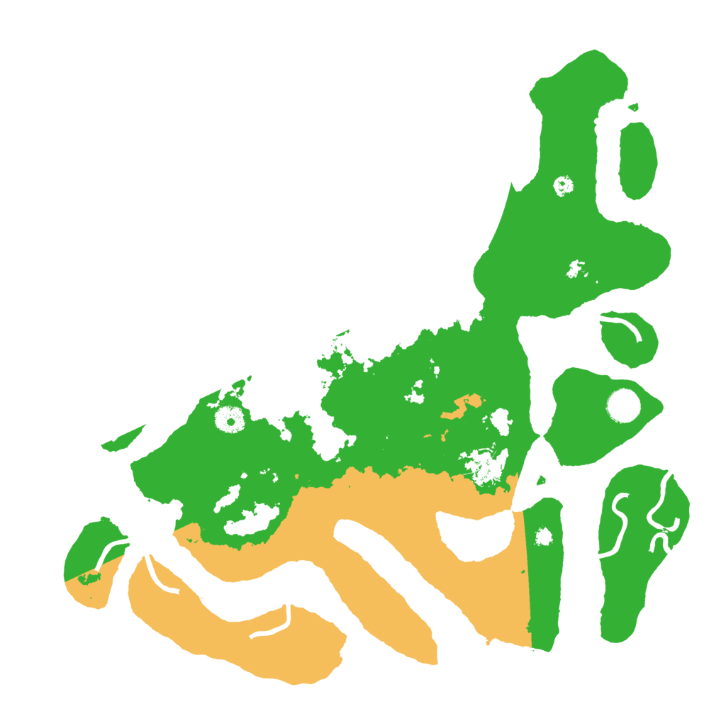 Biome Rust Map: Procedural Map, Size: 3800, Seed: 6394123