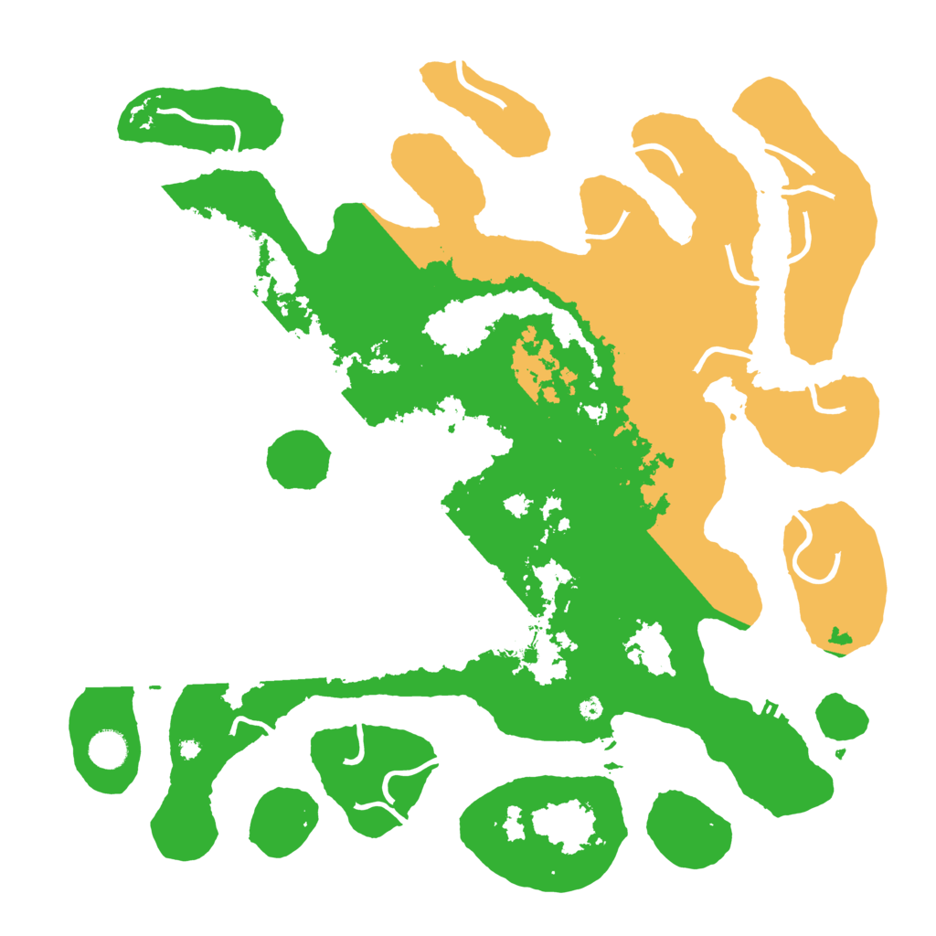 Biome Rust Map: Procedural Map, Size: 4250, Seed: 2770448