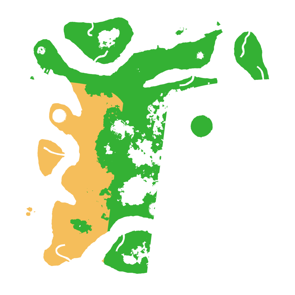 Biome Rust Map: Procedural Map, Size: 3800, Seed: 142772