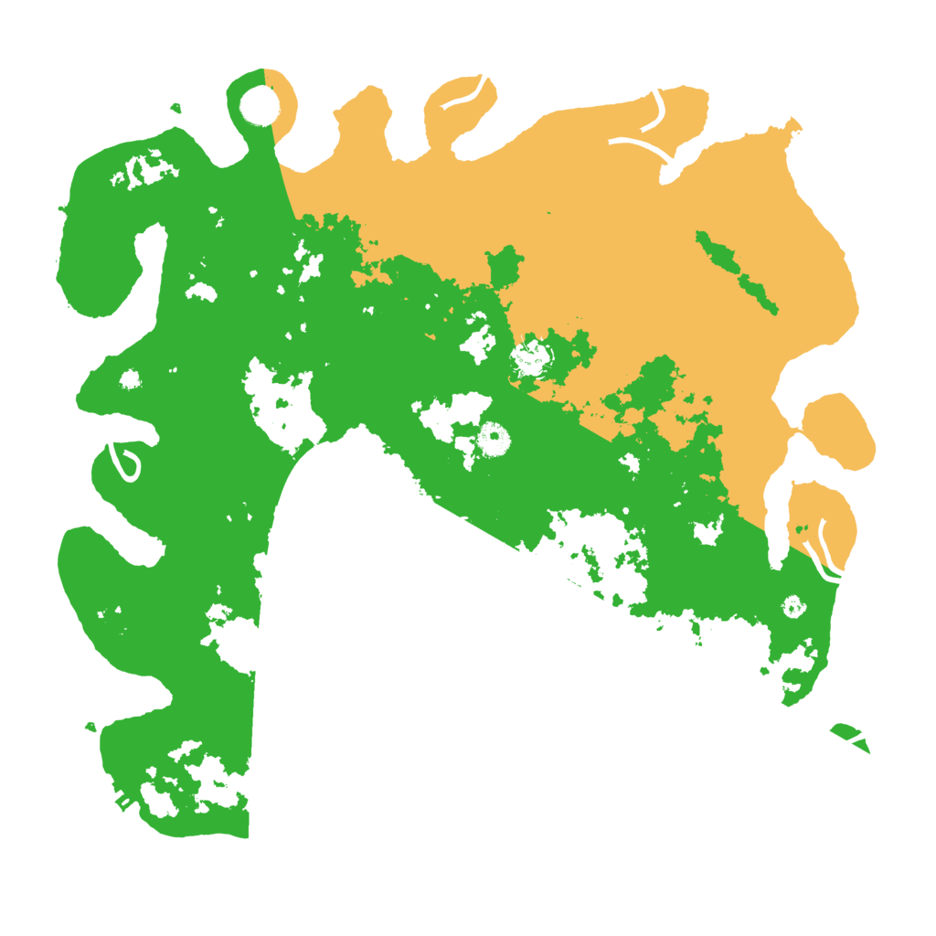 Biome Rust Map: Procedural Map, Size: 4250, Seed: 6189489