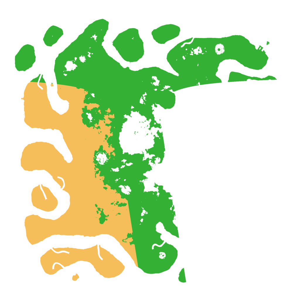 Biome Rust Map: Procedural Map, Size: 4500, Seed: 32211