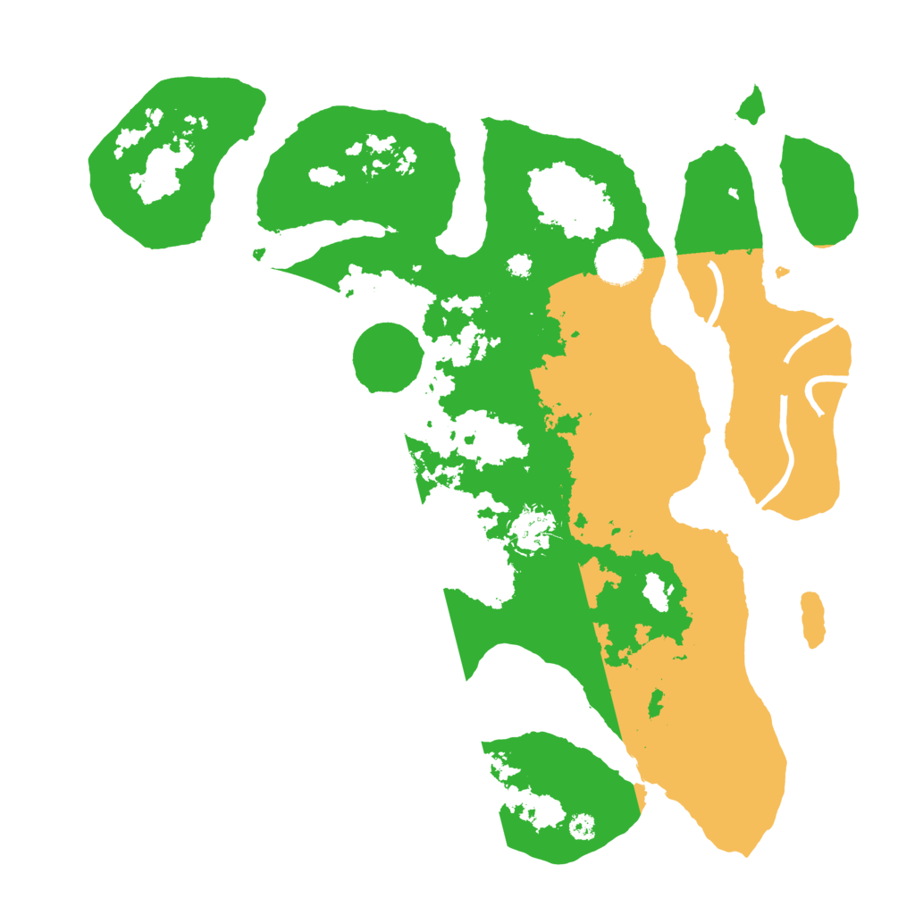 Biome Rust Map: Procedural Map, Size: 3500, Seed: 5061196