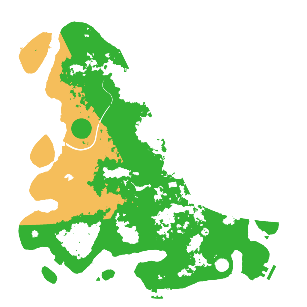 Biome Rust Map: Procedural Map, Size: 4000, Seed: 4651979