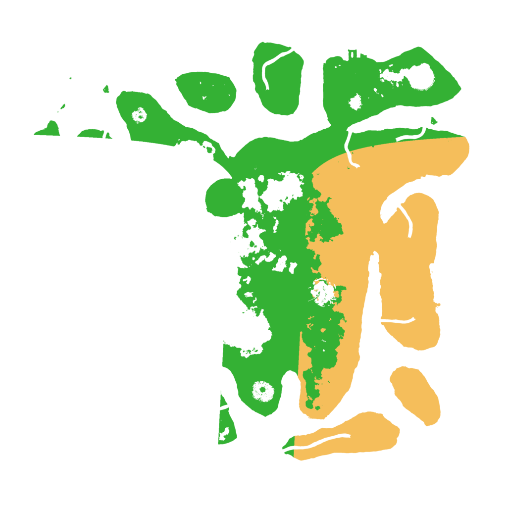 Biome Rust Map: Procedural Map, Size: 3600, Seed: 4030139