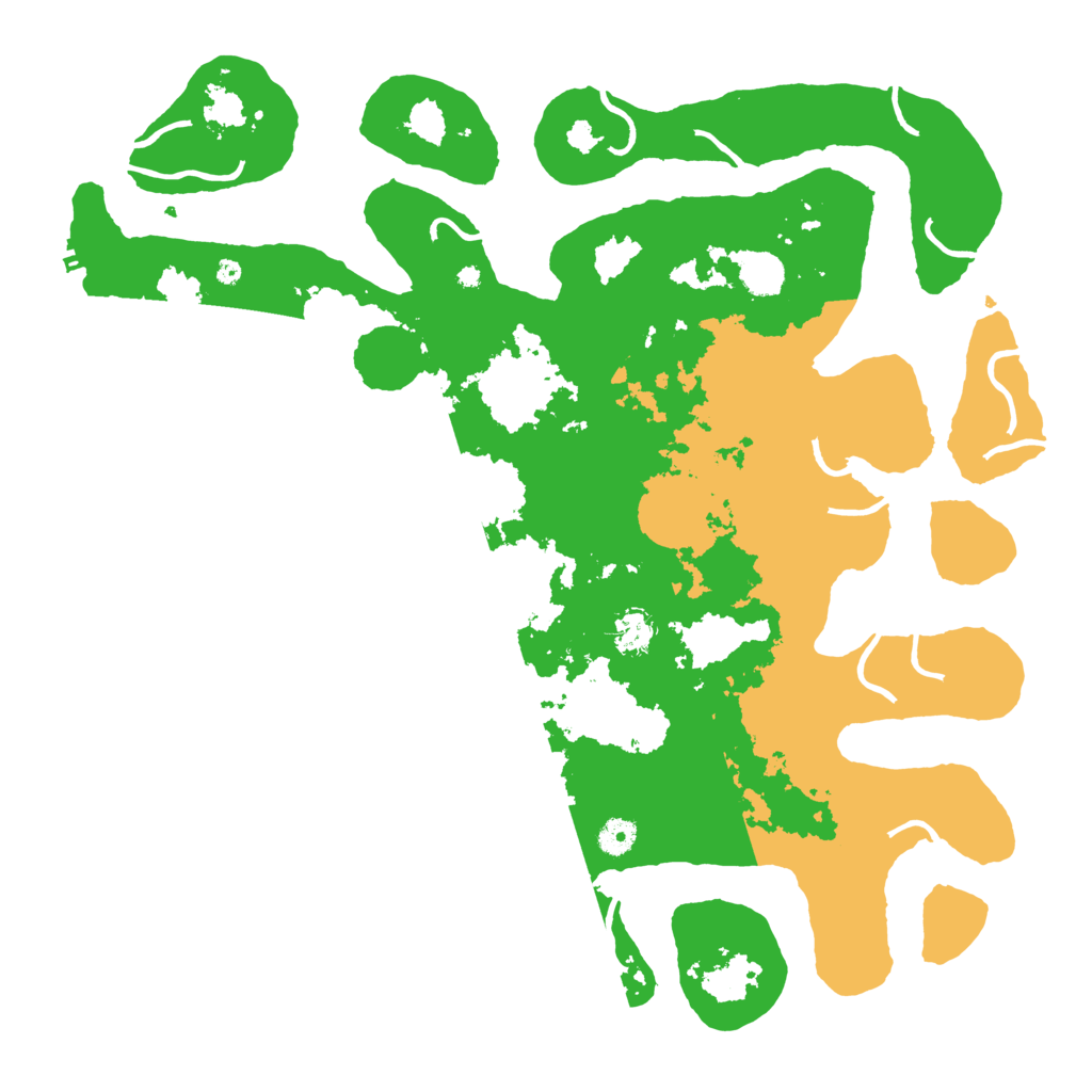 Biome Rust Map: Procedural Map, Size: 4500, Seed: 1540182451