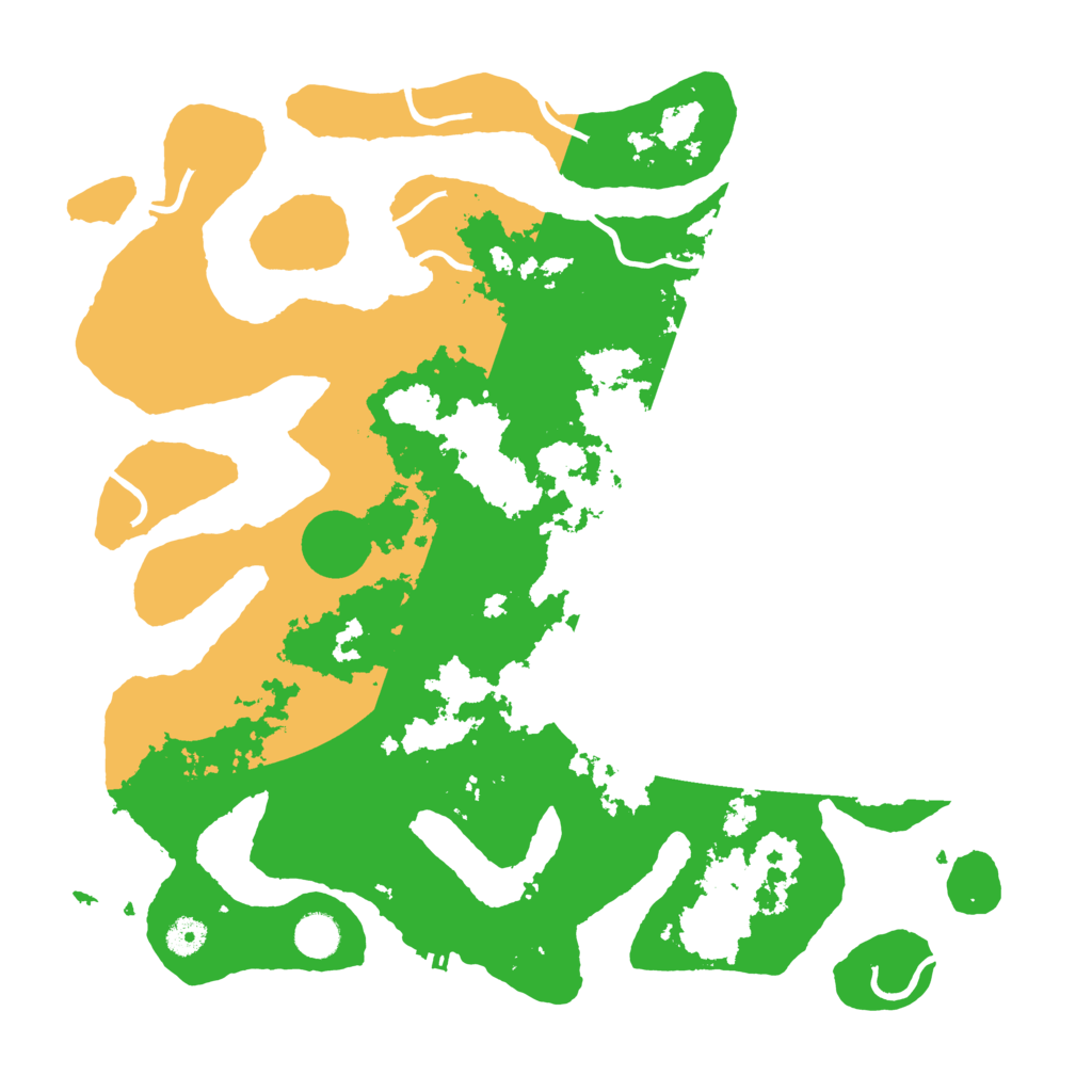 Biome Rust Map: Procedural Map, Size: 4250, Seed: 335707