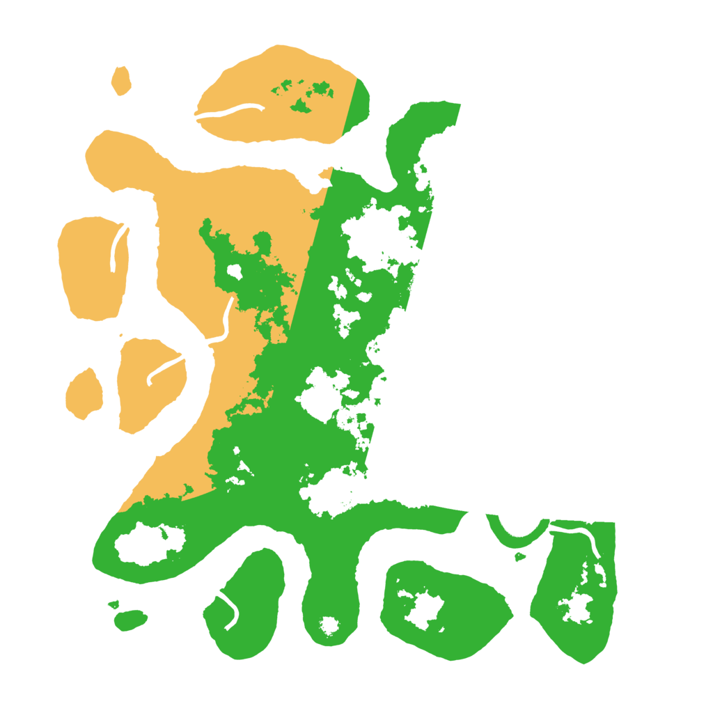 Biome Rust Map: Procedural Map, Size: 3500, Seed: 5511780