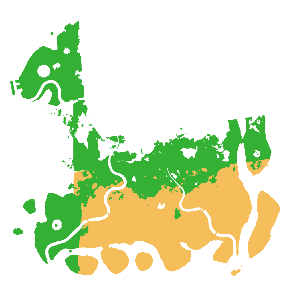 Biome Rust Map: Procedural Map, Size: 4250, Seed: 1572797