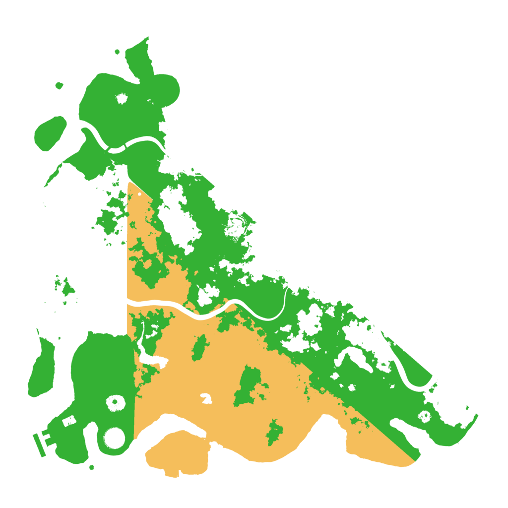 Biome Rust Map: Procedural Map, Size: 4250, Seed: 6288582