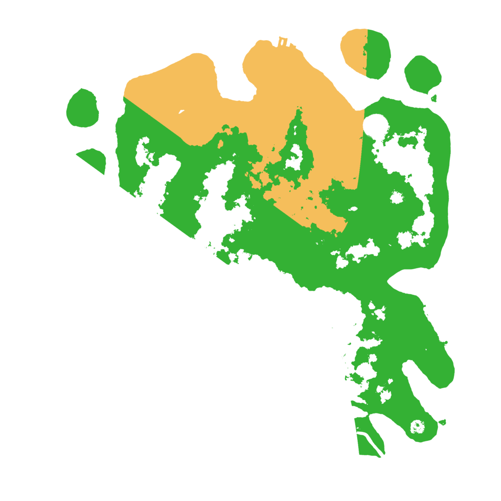 Biome Rust Map: Procedural Map, Size: 3600, Seed: 5403244