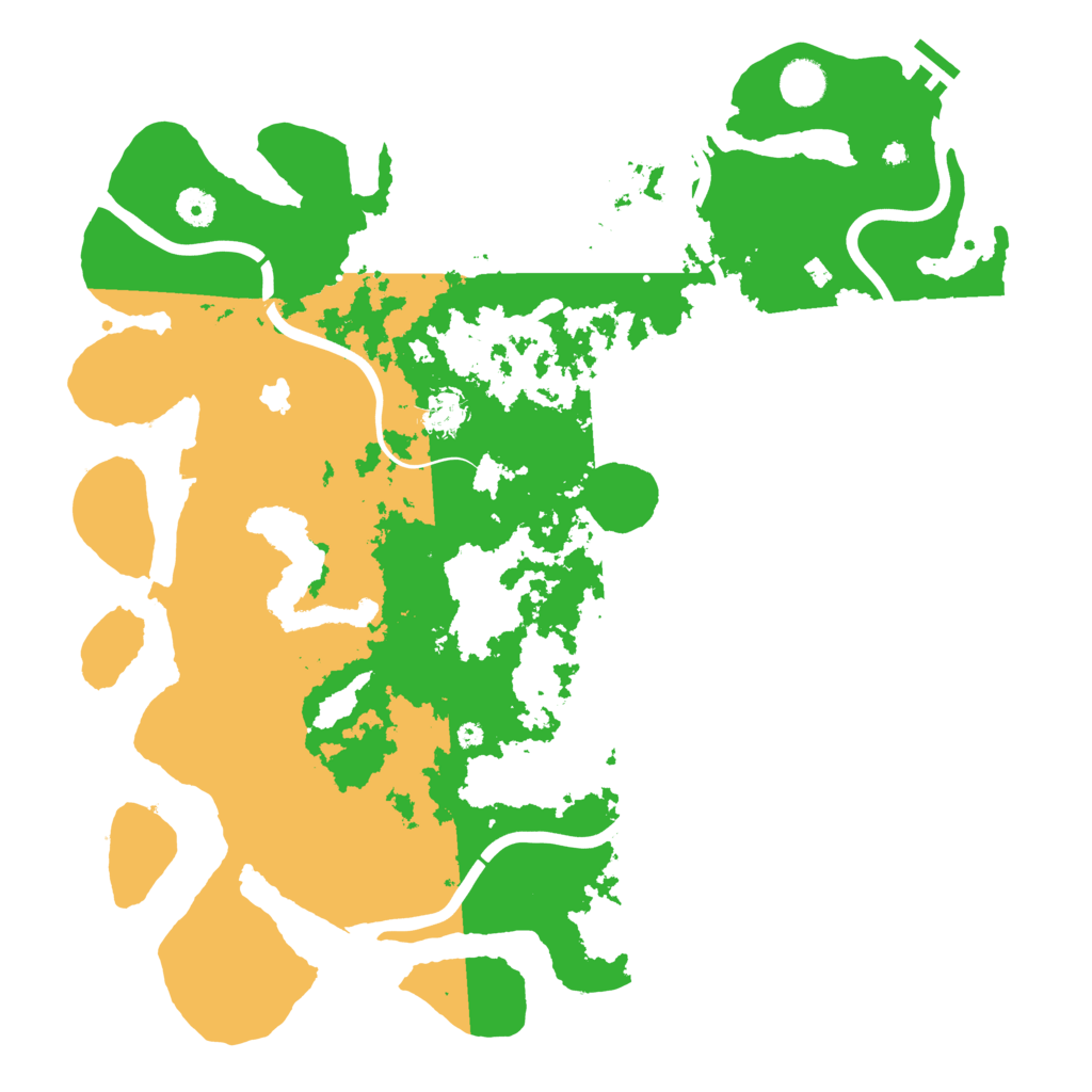 Biome Rust Map: Procedural Map, Size: 4250, Seed: 3870347