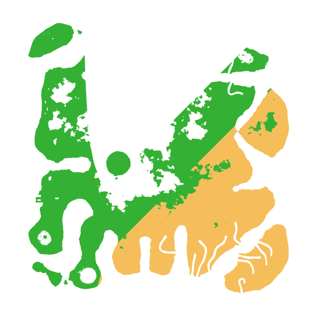 Biome Rust Map: Procedural Map, Size: 3500, Seed: 5903944