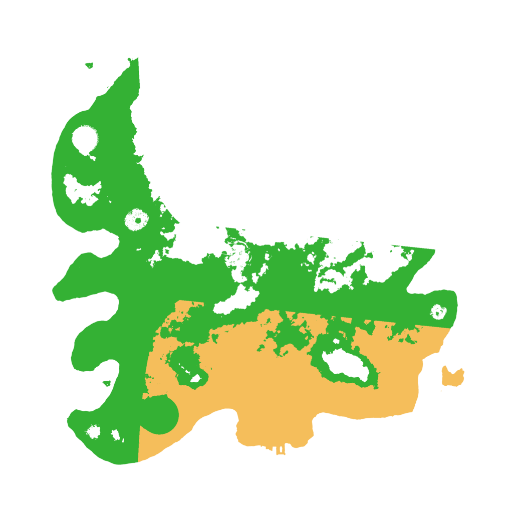 Biome Rust Map: Procedural Map, Size: 3500, Seed: 2547146
