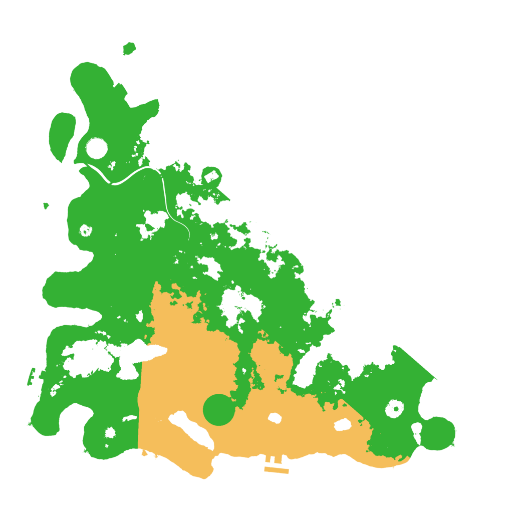 Biome Rust Map: Procedural Map, Size: 4250, Seed: 3942618