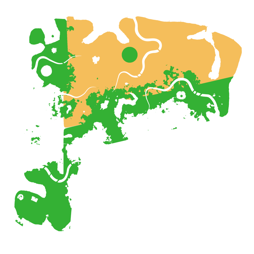 Biome Rust Map: Procedural Map, Size: 4250, Seed: 3959446