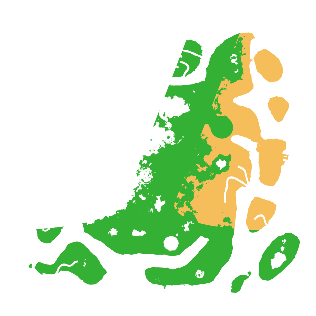 Biome Rust Map: Procedural Map, Size: 3800, Seed: 2634892