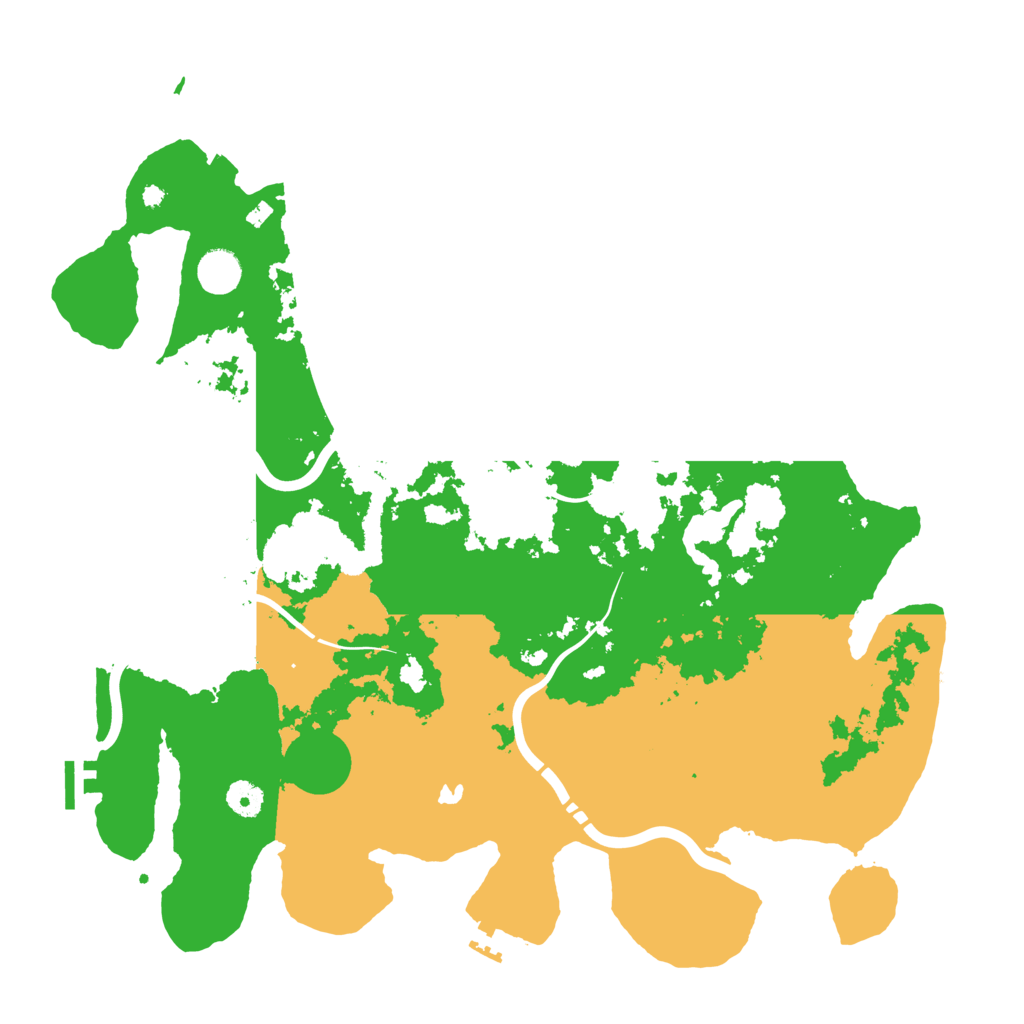 Biome Rust Map: Procedural Map, Size: 4250, Seed: 5518351