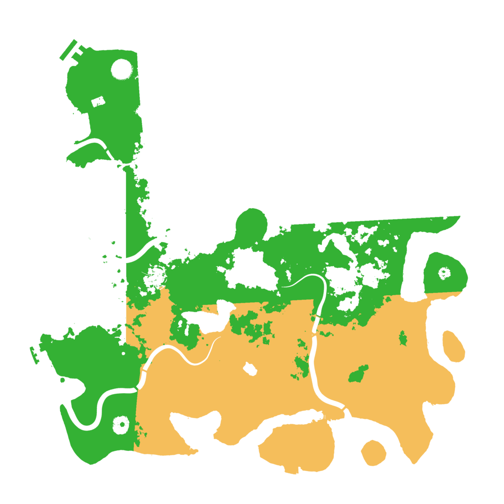 Biome Rust Map: Procedural Map, Size: 4250, Seed: 355407