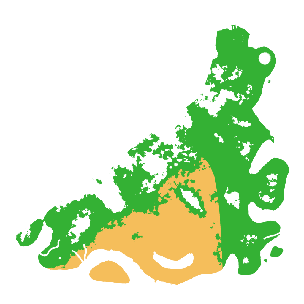 Biome Rust Map: Procedural Map, Size: 4500, Seed: 9453232