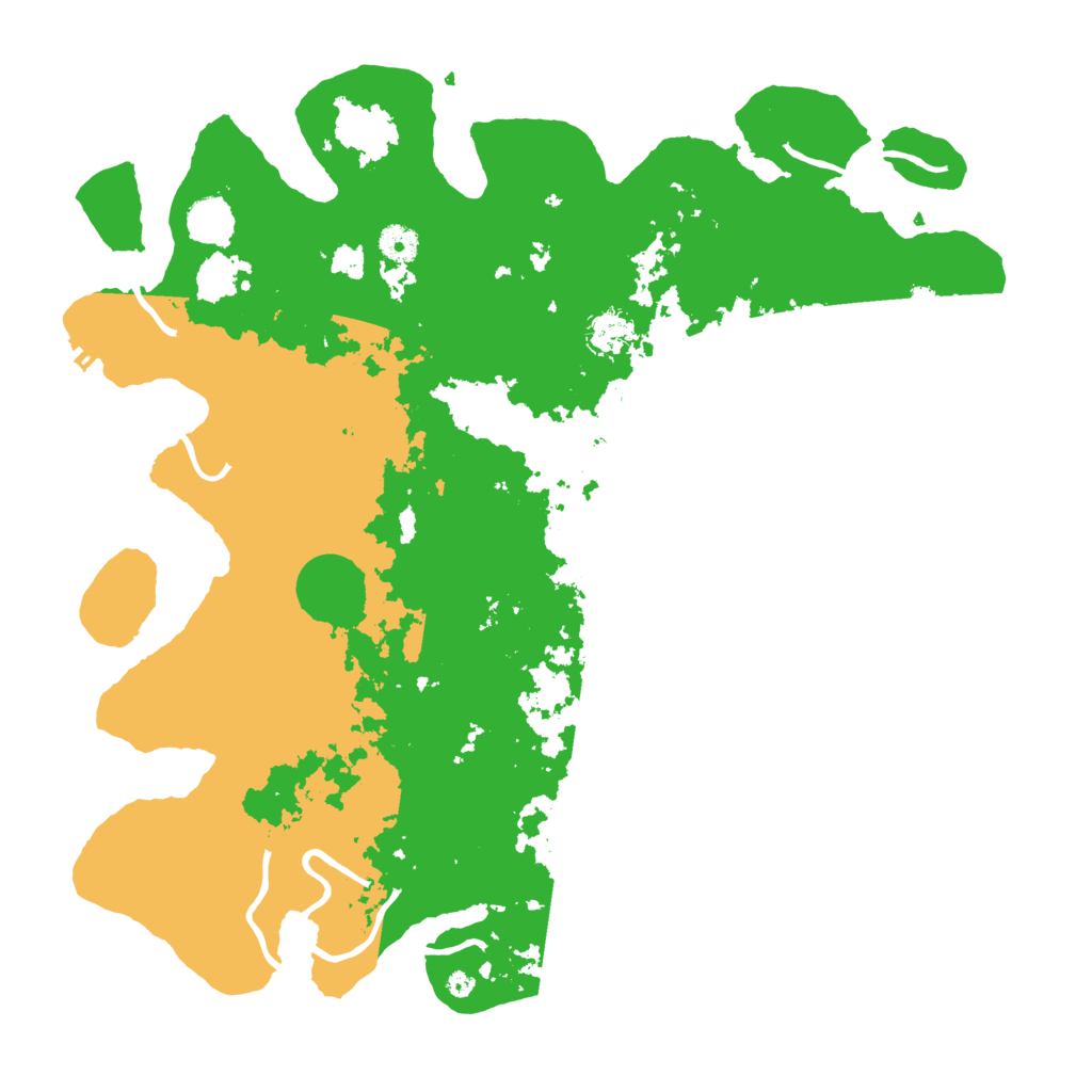 Biome Rust Map: Procedural Map, Size: 4250, Seed: 1911436