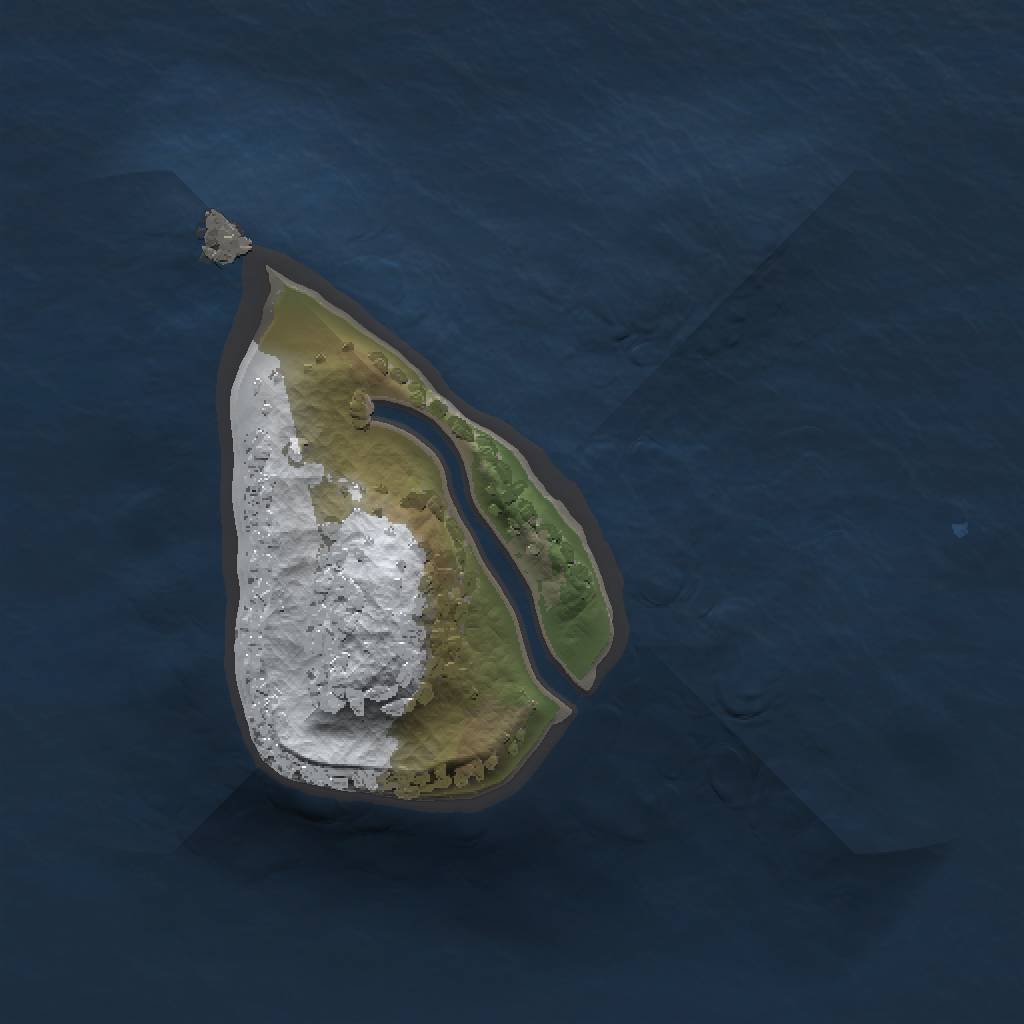 Rust Map: Procedural Map, Size: 1000, Seed: 1398853979, 3 Monuments