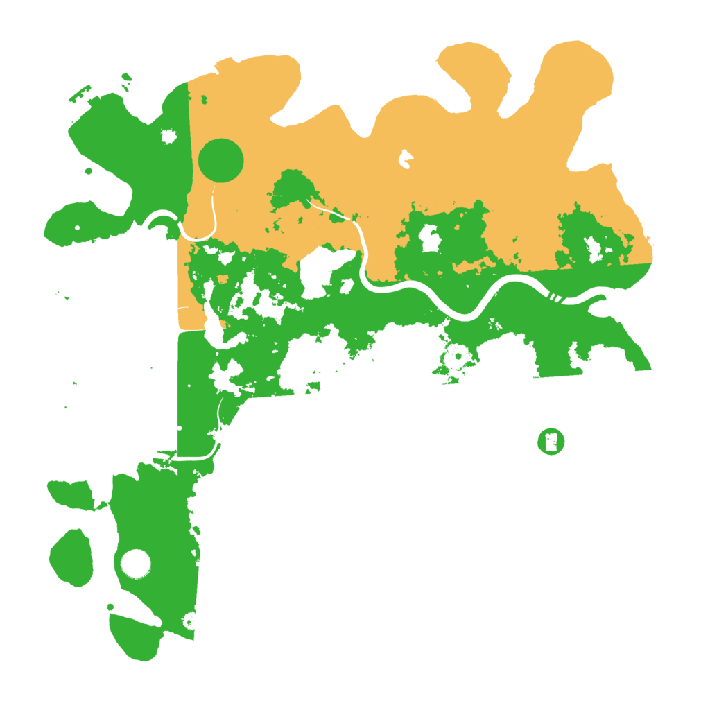 Biome Rust Map: Procedural Map, Size: 4250, Seed: 992612