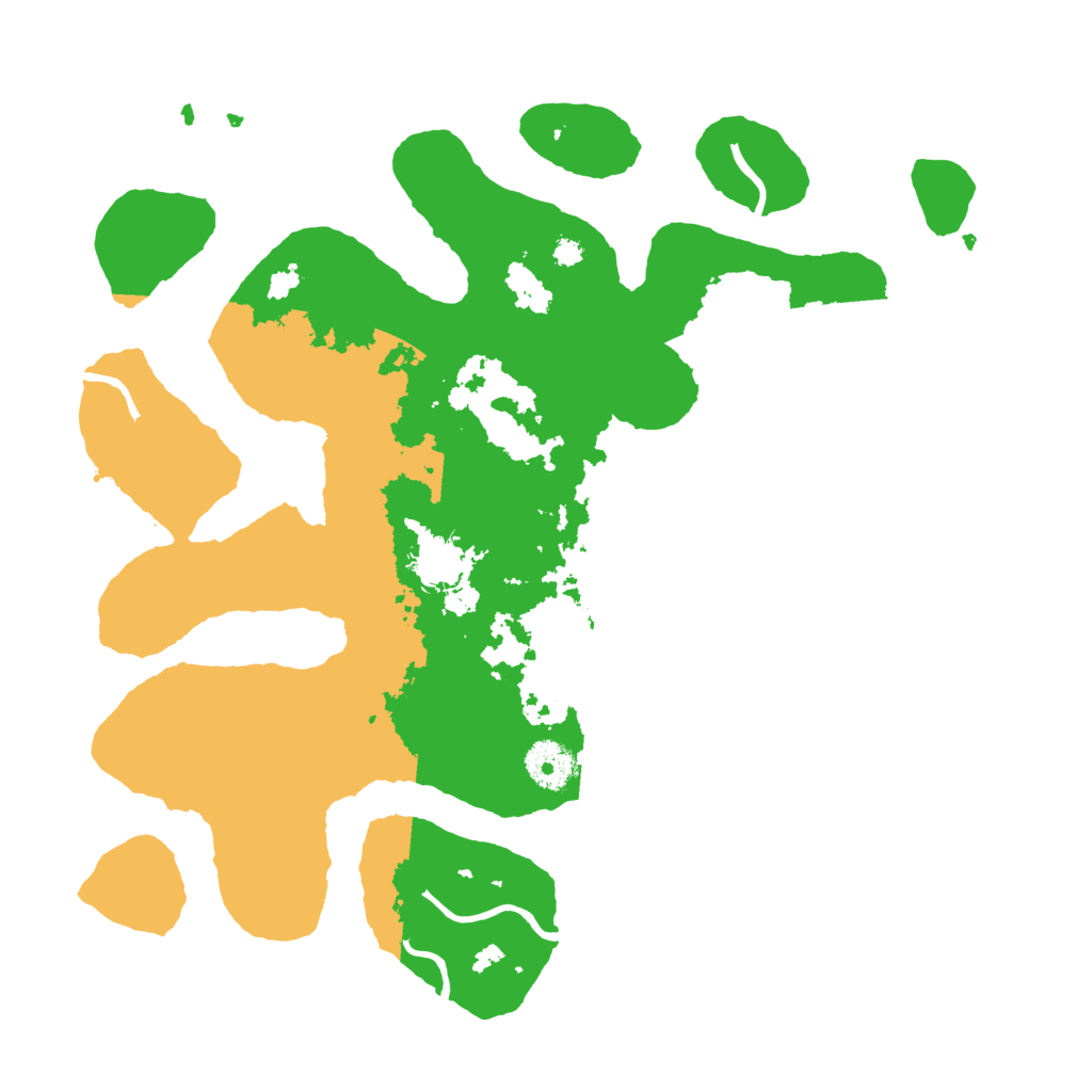 Biome Rust Map: Procedural Map, Size: 3500, Seed: 846962300