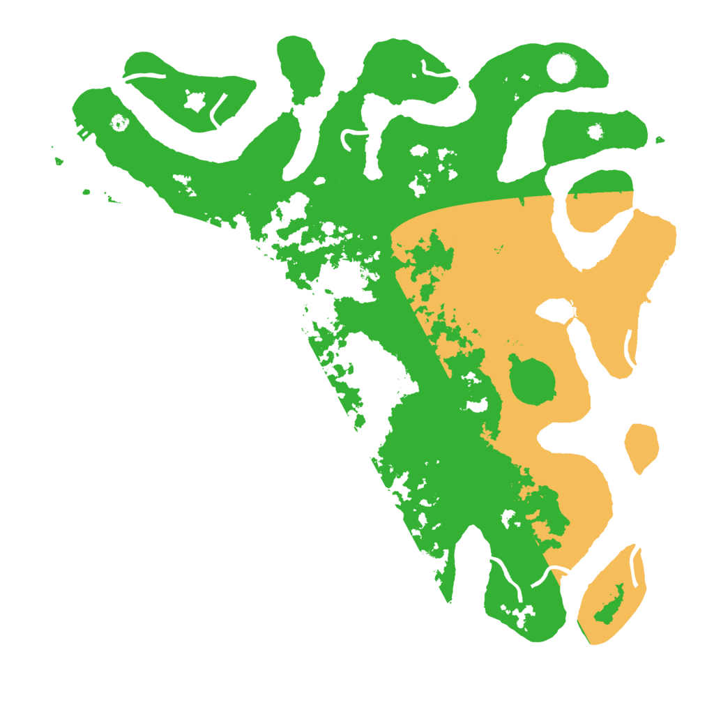 Biome Rust Map: Procedural Map, Size: 4250, Seed: 622875