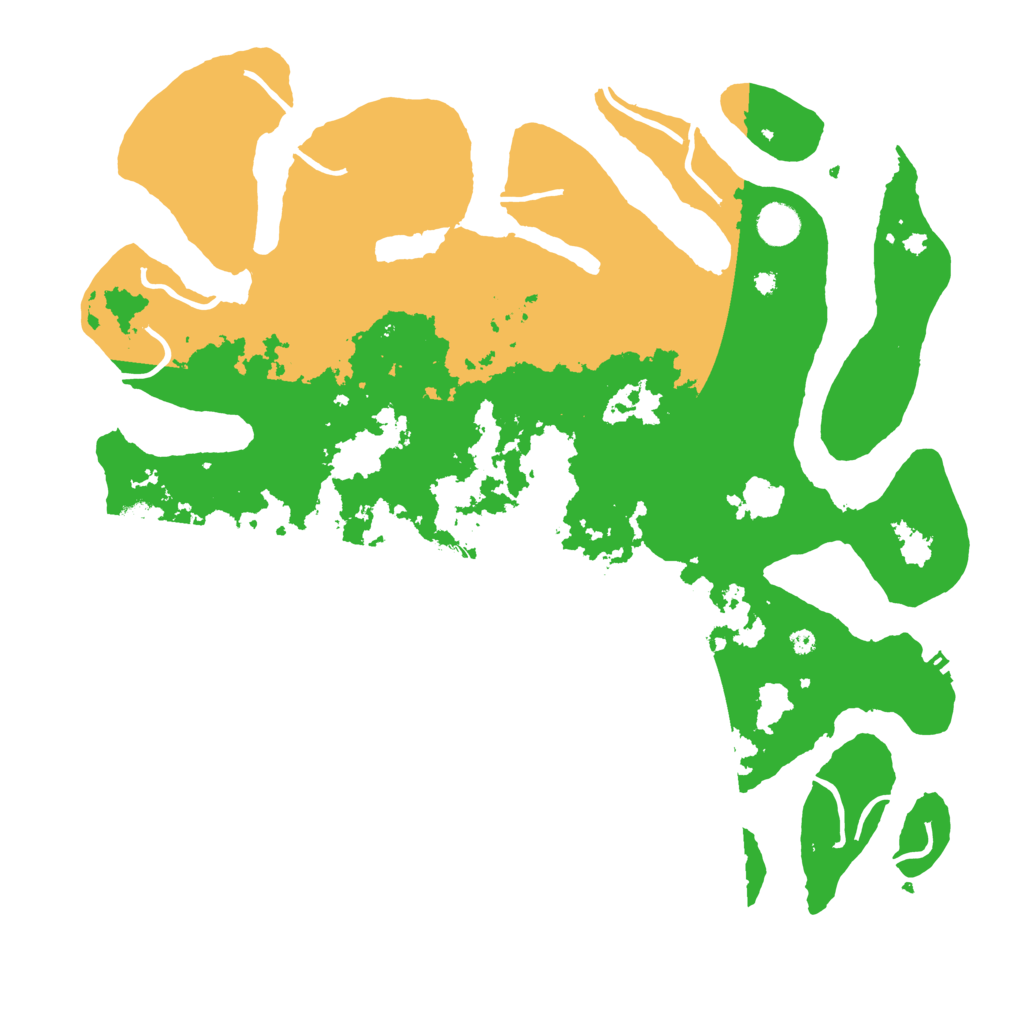 Biome Rust Map: Procedural Map, Size: 4250, Seed: 2682322