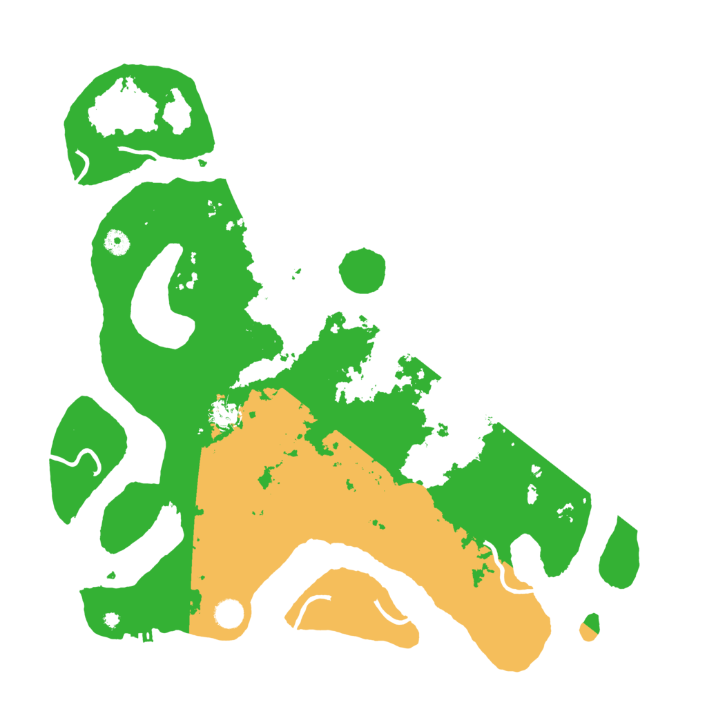 Biome Rust Map: Procedural Map, Size: 4250, Seed: 2089397